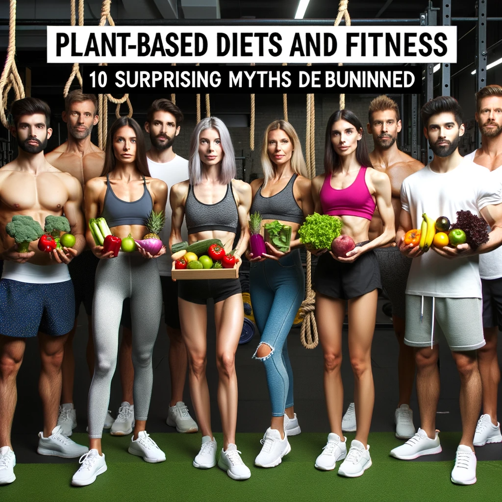 "Plant-Based Diets and Fitness: 10 Surprising Myths Debunked"